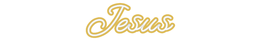 Custom Neon: Jesus