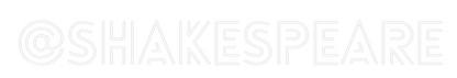 Custom Neon: @ShakeSpeare