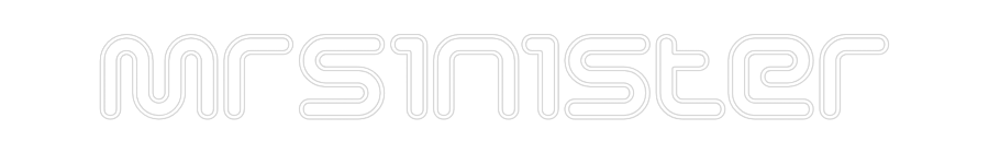 Custom Neon: MrS1n1ster