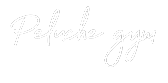 Custom Neon: Peluche gym