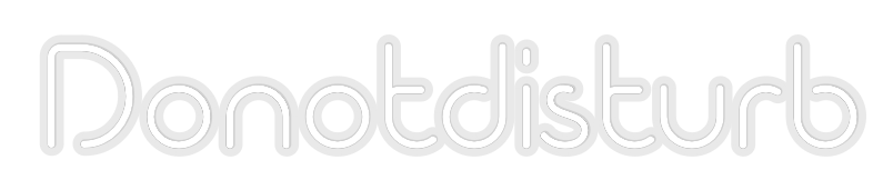 Custom Neon: Donotdisturb