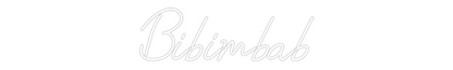 Custom Neon: Bibimbab