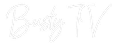 Custom Neon: Busty TV