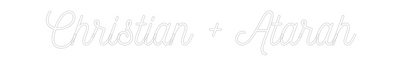 Custom Neon: Christian + A...