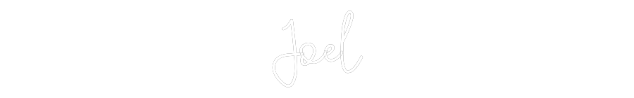Custom Neon: Joel
