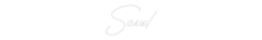 Custom Neon: Saud