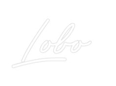 Custom Neon: Lobo