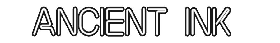 Custom Neon: Ancient ink