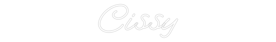 Custom Neon: Cissy