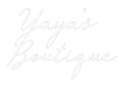 Custom Neon: Yaya’s 
Bout...