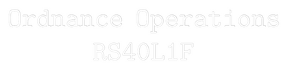Custom Neon: Ordnance Oper...