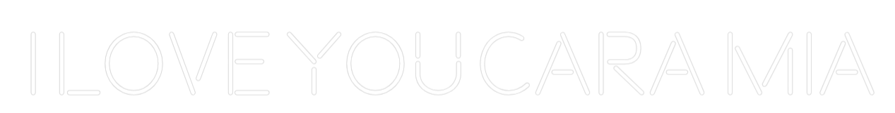 Custom Neon: I love you Ca...