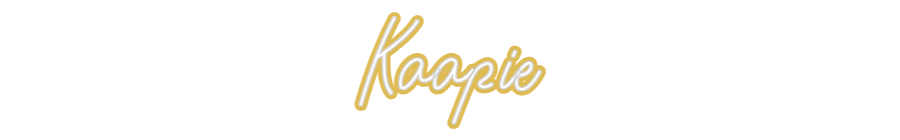 Custom Neon: Kaapie