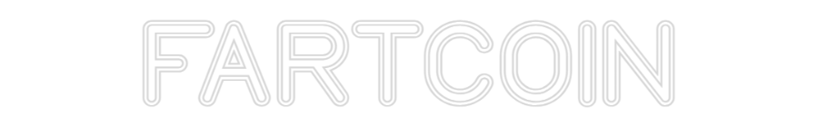 Custom Neon: FARTCOIN