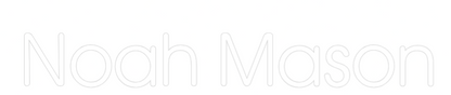 Custom Neon: Noah Mason
