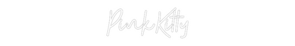 Custom Neon: PinkKitty