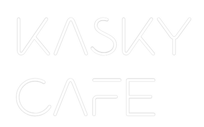Custom Neon: KASKY
CAFE