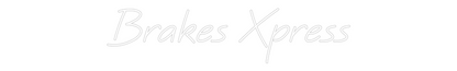 Custom Neon: Brakes Xpress