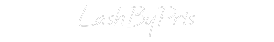 Custom Neon: LashByPris