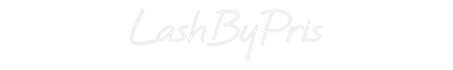 Custom Neon: LashByPris
