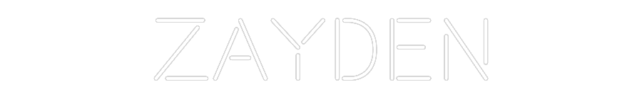 Custom Neon: Zayden