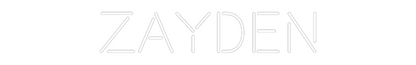 Custom Neon: Zayden