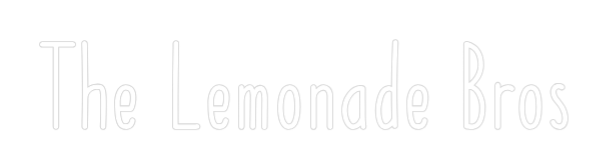 Custom Neon: The Lemonade ...