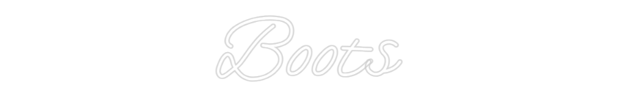 Custom Neon: Boots