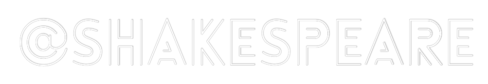Custom Neon: @ShakeSpeare