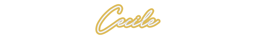 Custom Neon: Cecile