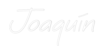 Custom Neon: Joaquín