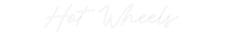 Custom Neon: Hot Wheels