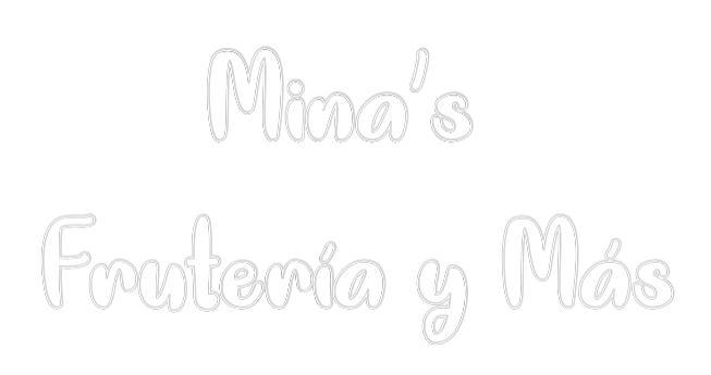Custom Neon: Mina’s 
Frut...
