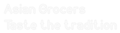 Custom Neon: Asian Grocers...