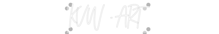 Custom Neon: KVW . ART