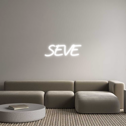 Custom Neon: SEVE