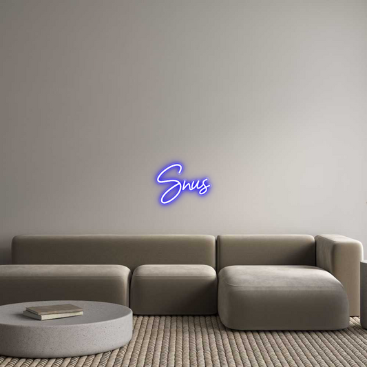 Custom Neon: Snus