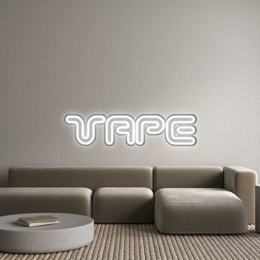 Custom Neon: VAPE