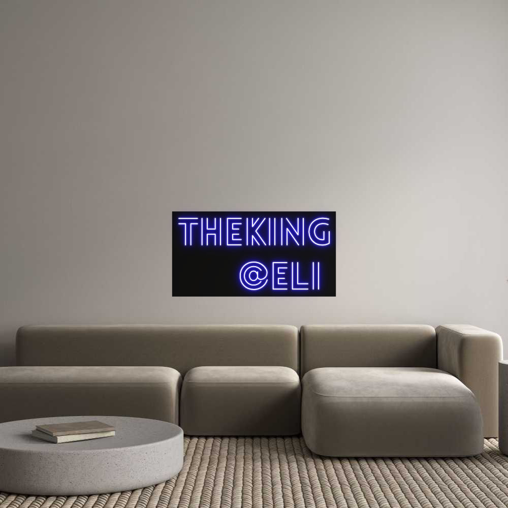 Custom Neon: THEKING
@ELI