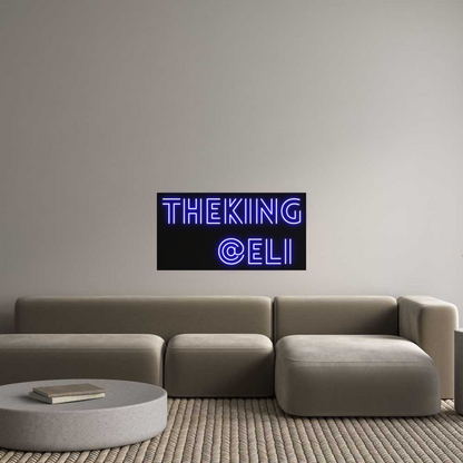 Custom Neon: THEKING
@ELI