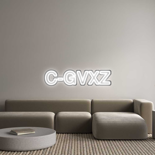 Custom Neon: C-GVXZ