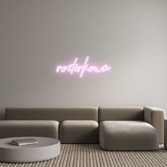 Custom Neon: rozterkowa