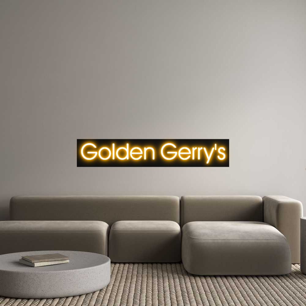Custom Neon: Golden Gerry's