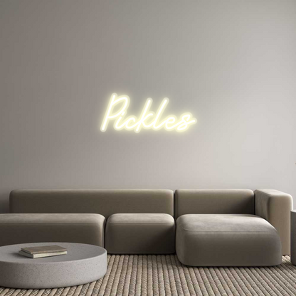 Custom Neon: Pickles
