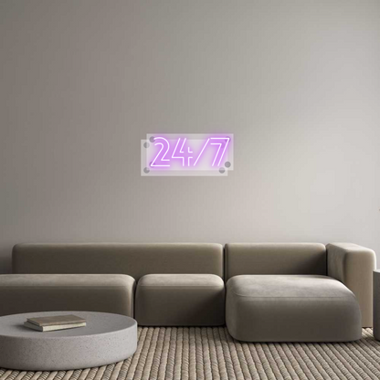 Custom Neon: 24/7