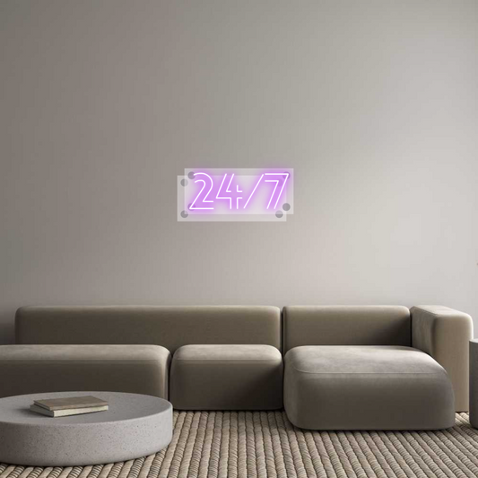 Custom Neon: 24/7