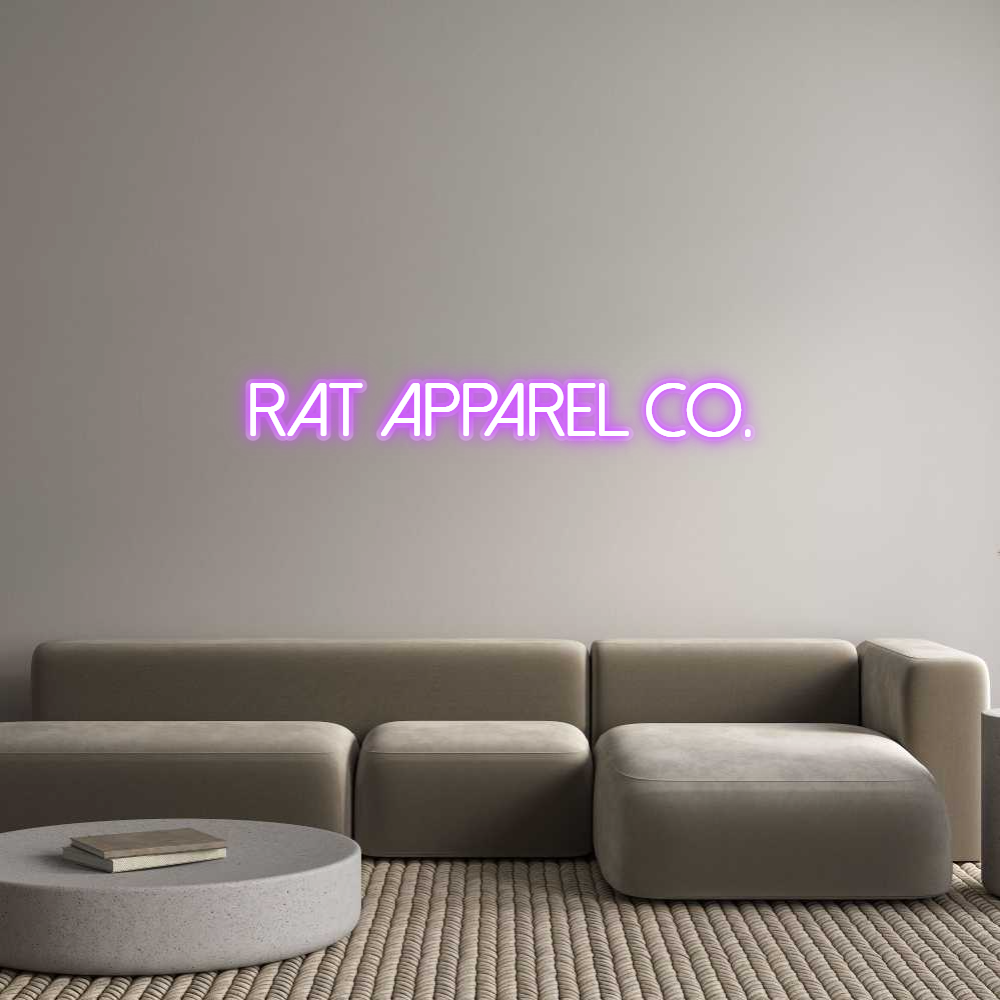 Custom Neon: RAT APPAREL Co.