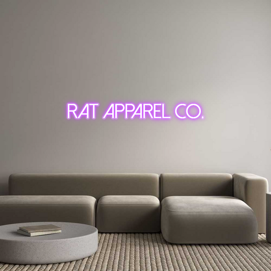 Custom Neon: RAT APPAREL Co.