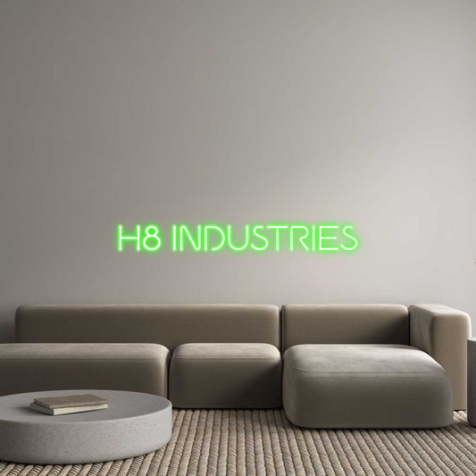 Custom Neon: H8 INDUSTRIES