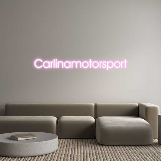 Custom Neon: Carlinamotors...